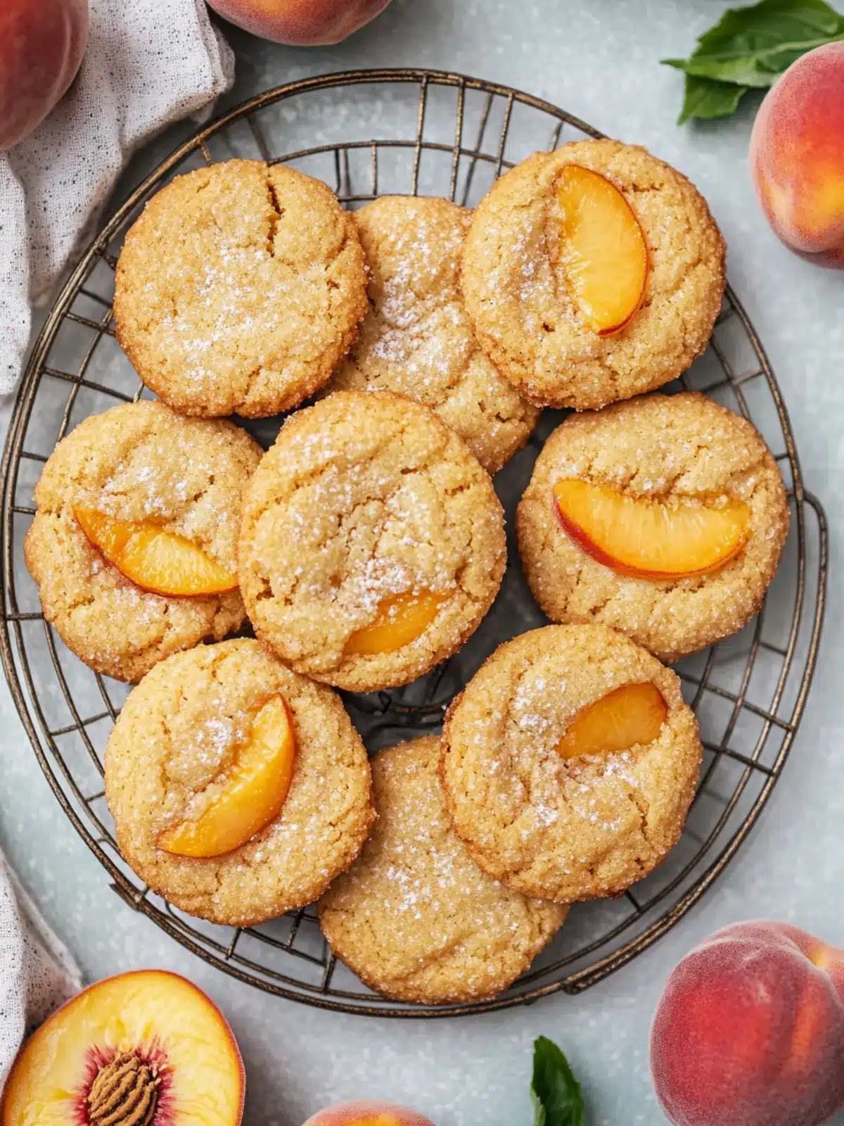 Delicious Peach Cookies That Feel Like Summer in Every Bite Peach Cookies