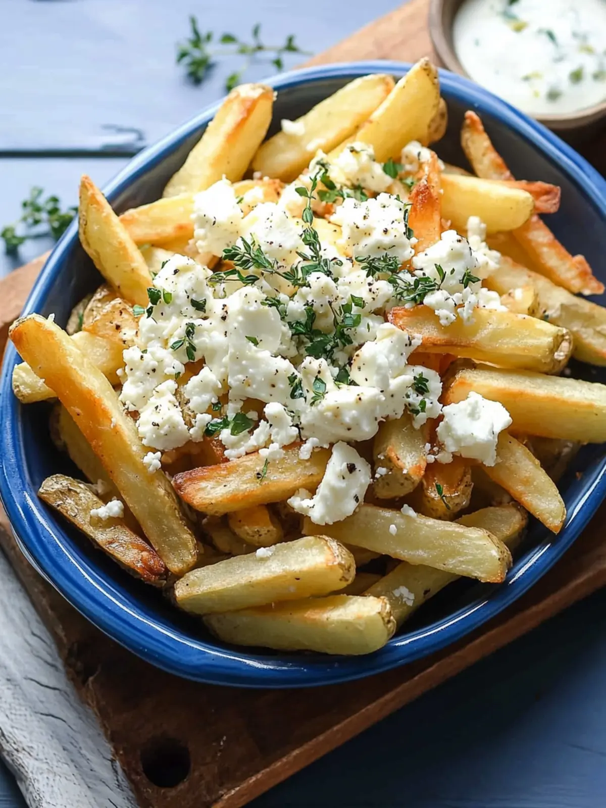 Crispy Greek Fries with Feta Cheese That Wow Your Taste Buds Greek Fries with Feta Cheese