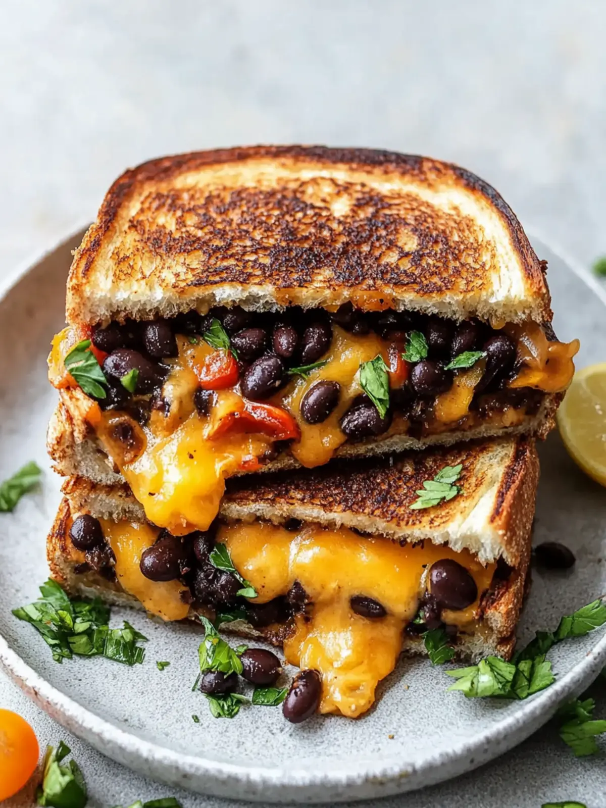 Ultimate Black Bean Grilled Cheese for a Flavorful Twist Black Bean Grilled Cheese