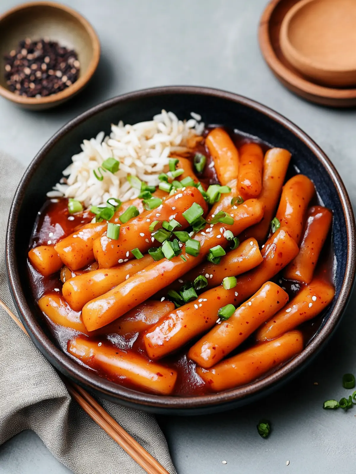 Deliciously Easy Vegan Jjajang Tteokbokki You’ll Love Vegan Jjajang Tteokbokki