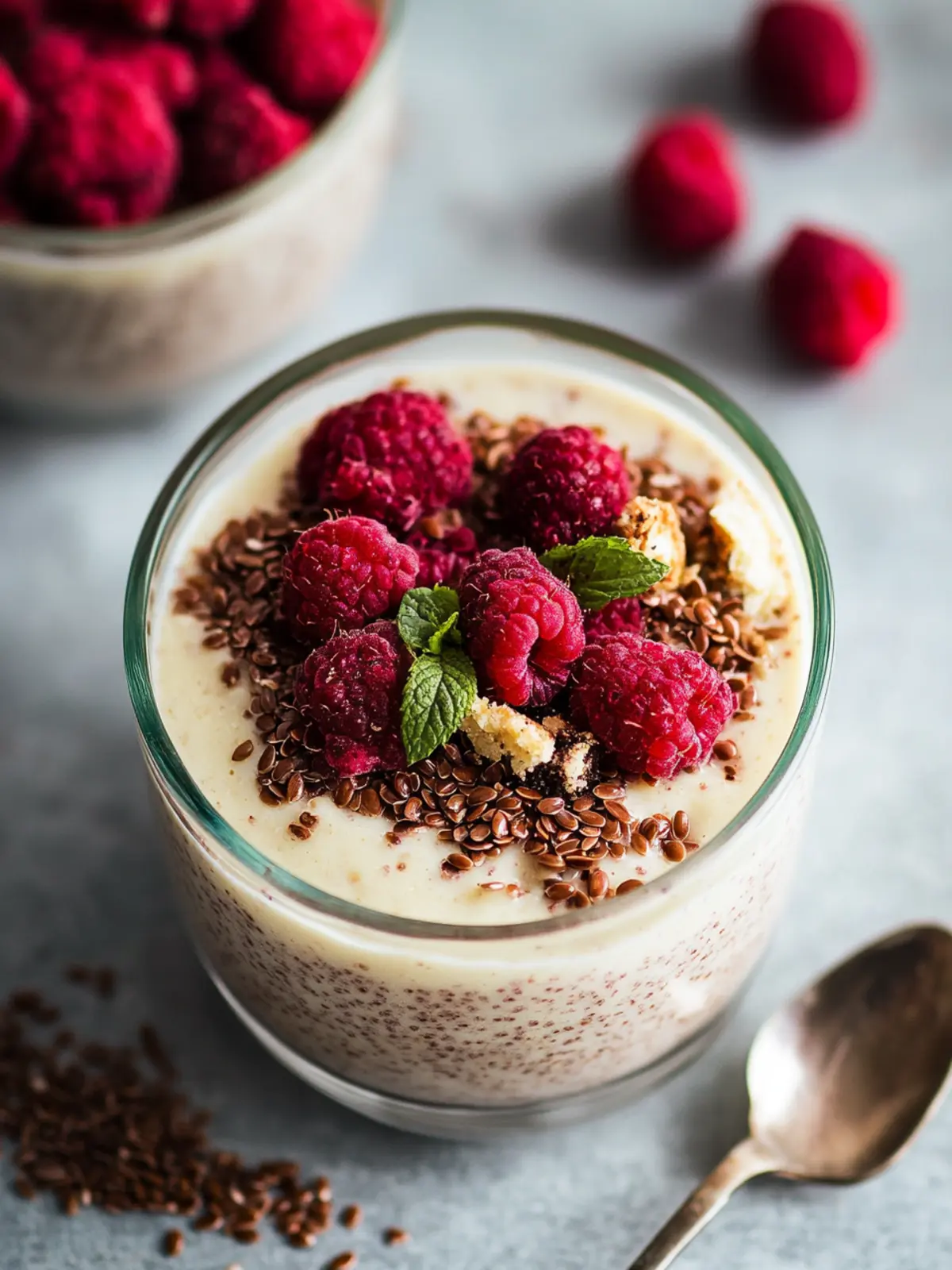 Delicious Flaxseed Pudding for a Nutritious Breakfast Treat Flaxseed Pudding