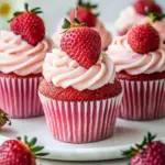 Deliciously Moist Vegan Strawberry Cupcakes That Impress Vegan Strawberry Cupcakes