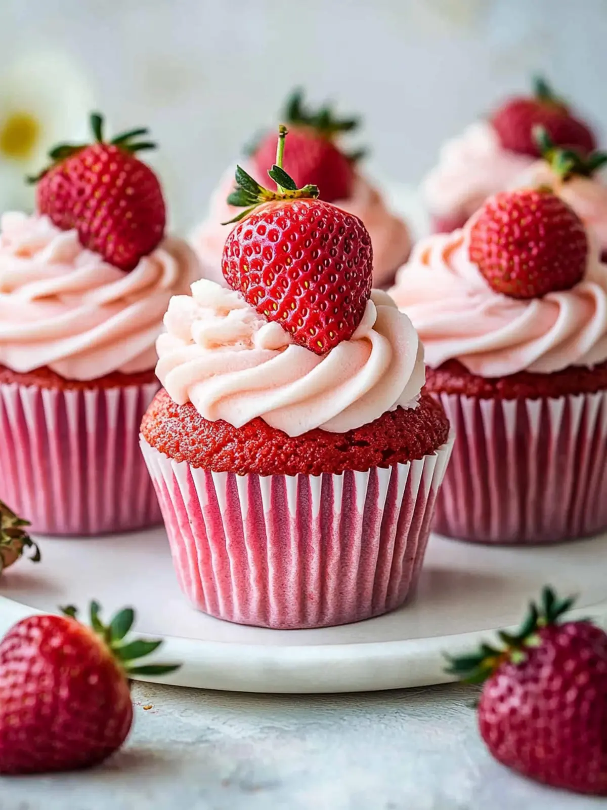 Deliciously Moist Vegan Strawberry Cupcakes That Impress Vegan Strawberry Cupcakes