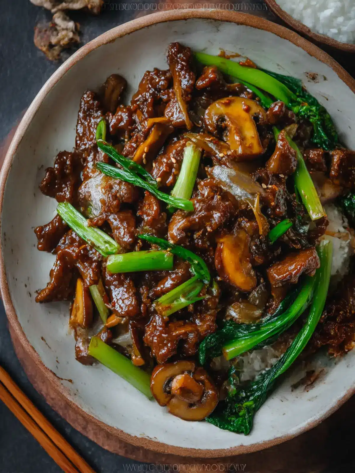 Savory Vegan Mongolian Beef and Mushrooms You’ll Love Vegan Mongolian Beef and Mushrooms