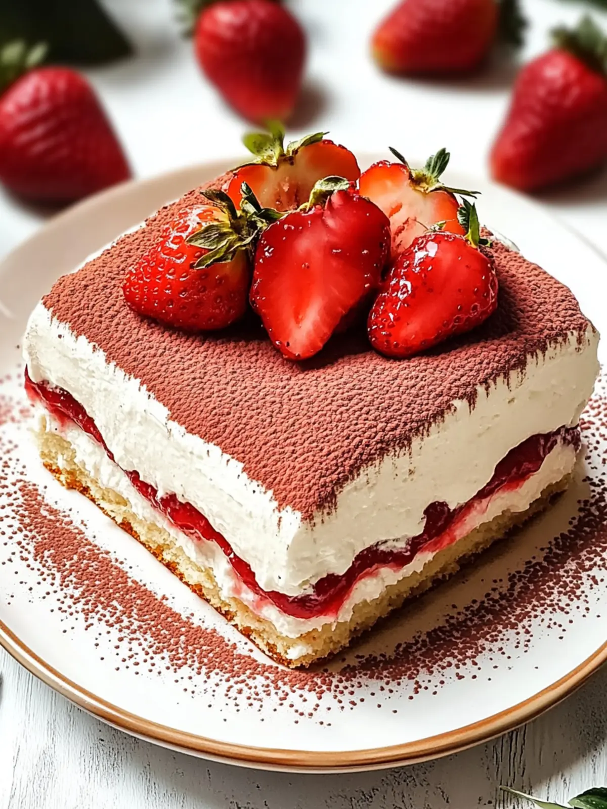 Delicious Strawberry Tiramisu That Will Wow Your Guests Strawberry Tiramisu