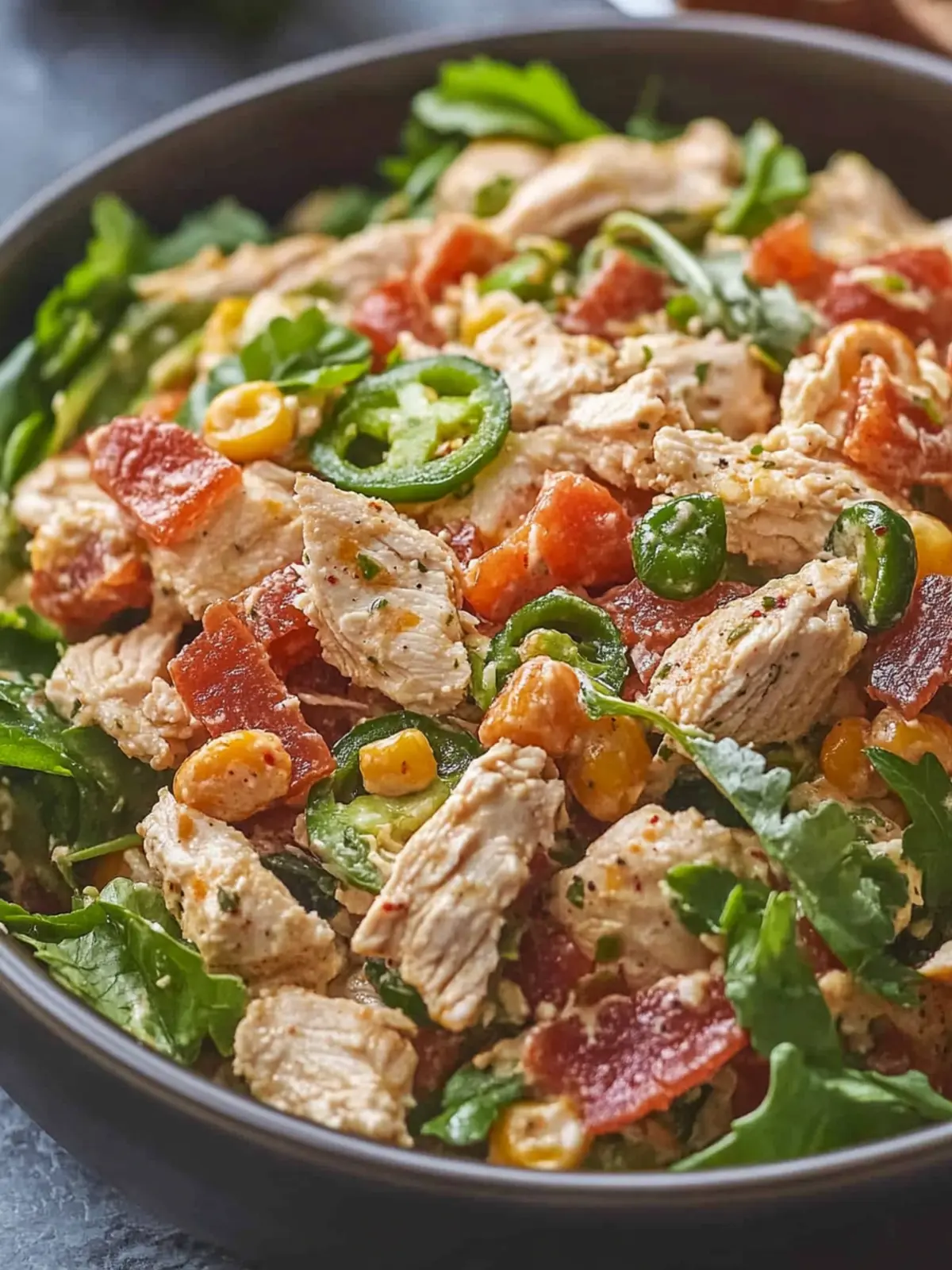 Delicious Jalapeño Popper Chicken Salad You’ll Crave Daily Jalapeño Popper Chicken Salad