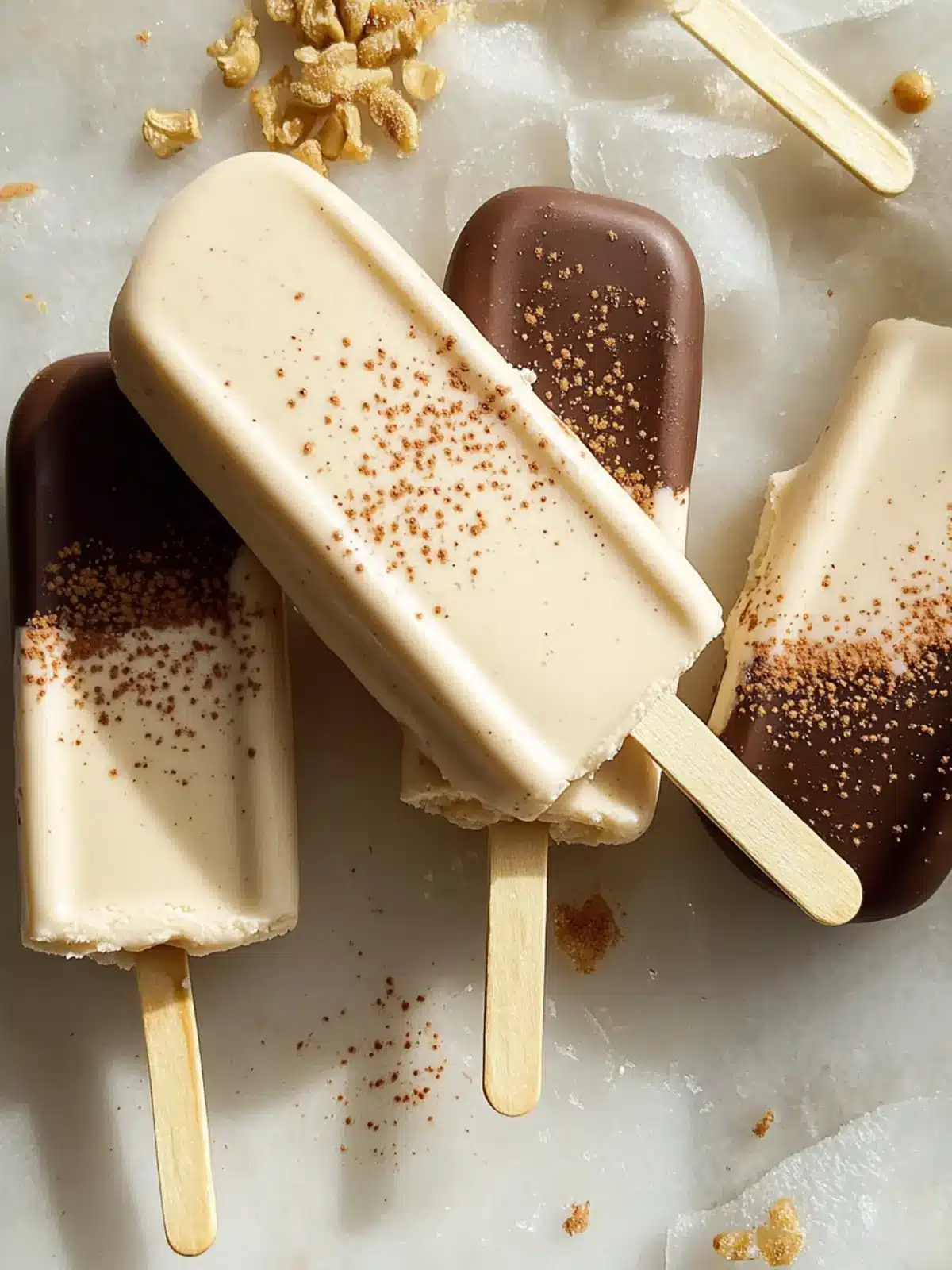 Deliciously Easy Cinnamon Ice Cream Bars for Sweet Indulgence Cinnamon Ice Cream Bars