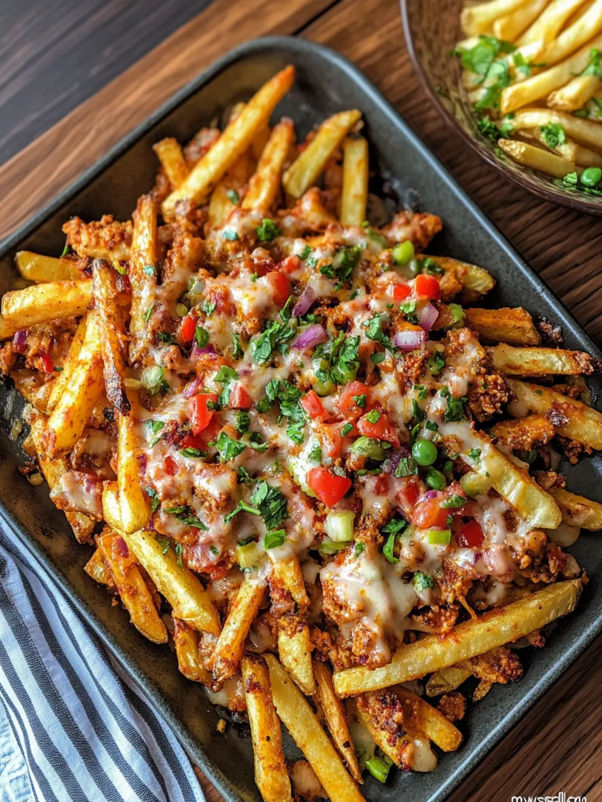 Cajun Dirty Loaded Fries That Beat Fast Food Every Time Cajun Dirty Loaded Fries
