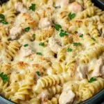 Creamy Chicken Cordon Bleu Pasta Bake That's Pure Comfort Chicken Cordon Bleu Pasta Bake