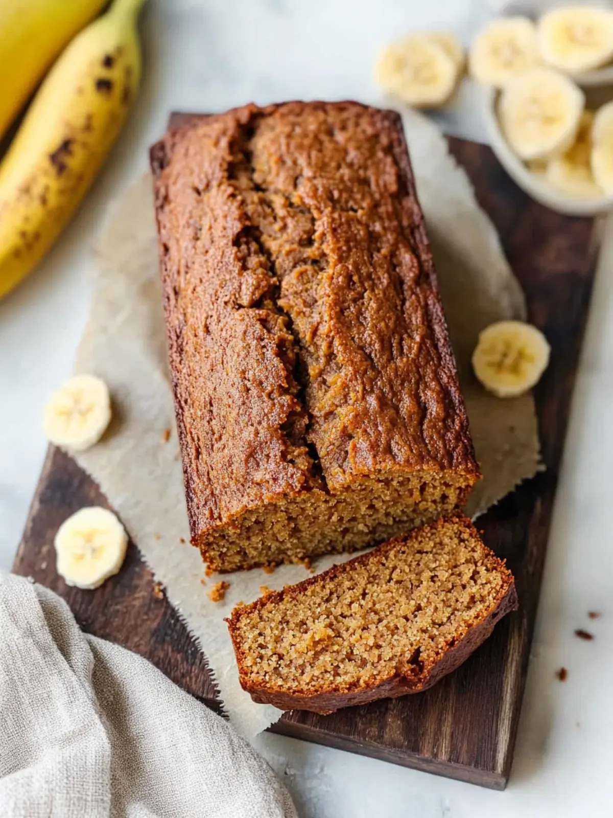 Indulge in Moist Sweet Potato Banana Bread with Chocolate Chips Sweet Potato Banana Bread