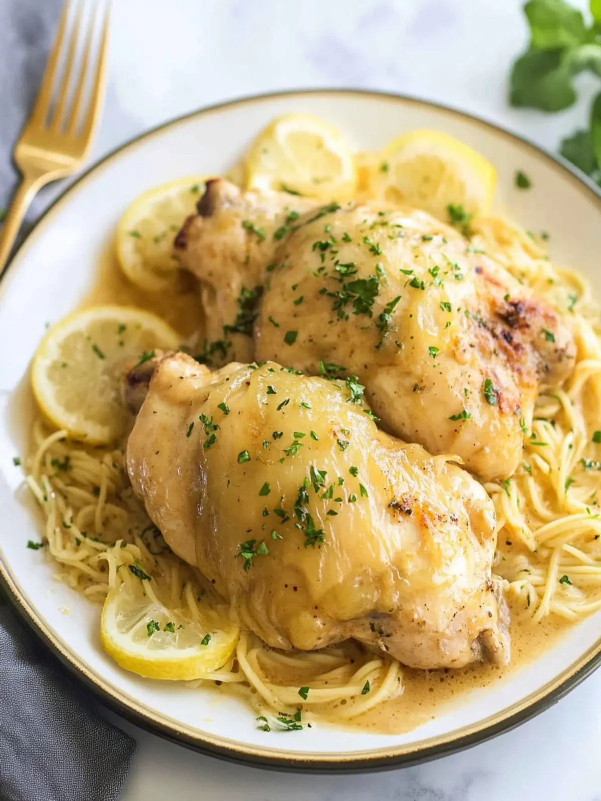 Savory Crockpot Angel Chicken Over Creamy Pasta Delight Crockpot Angel Chicken