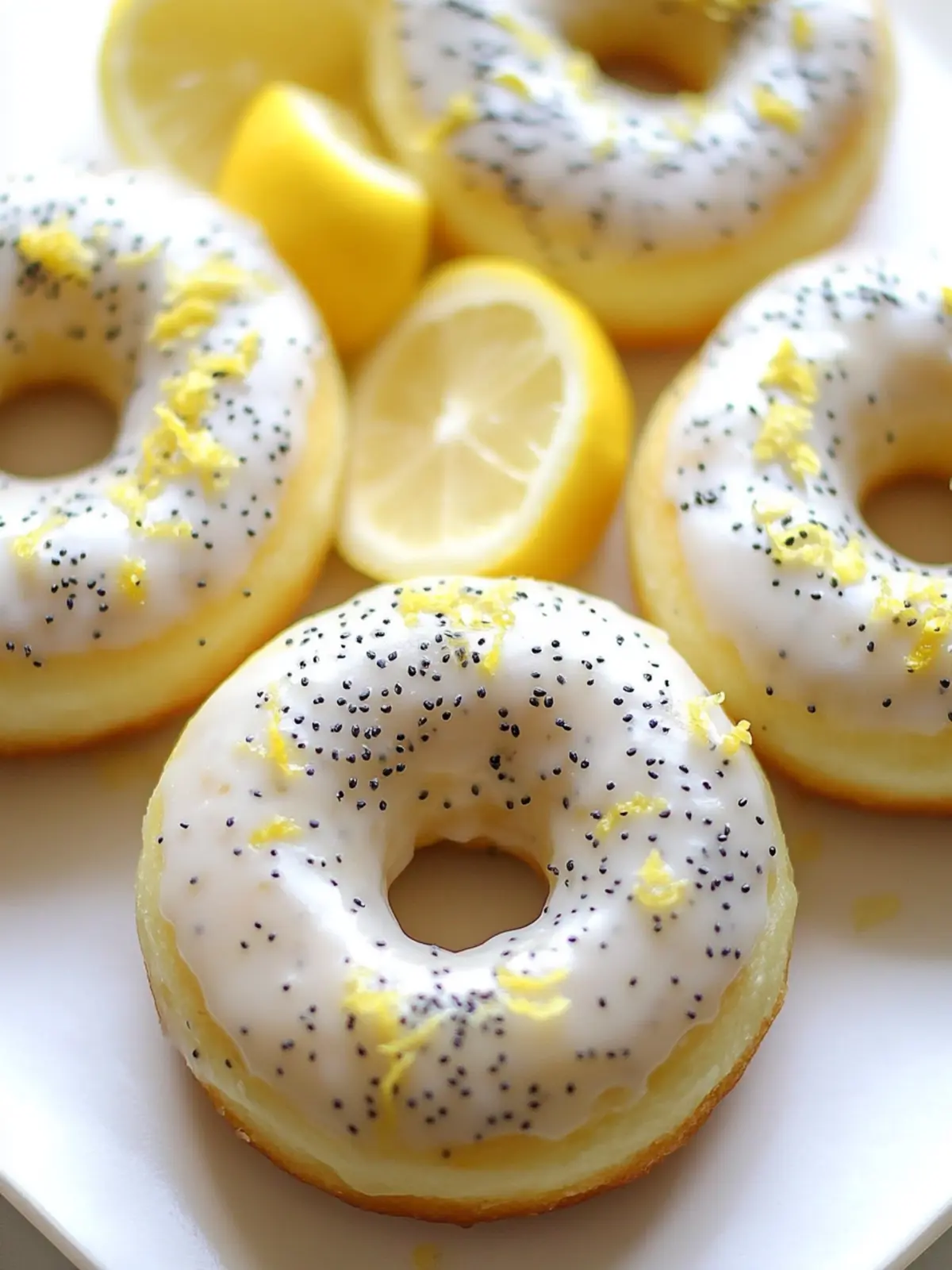 Irresistible Lemon Poppy Seed Doughnuts You Can Bake Today Lemon Poppy Seed Doughnuts