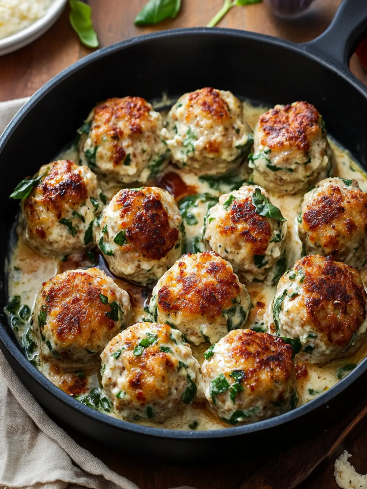 Delicious Baked Chicken Ricotta Meatballs You’ll Crave Baked Chicken Ricotta Meatballs
