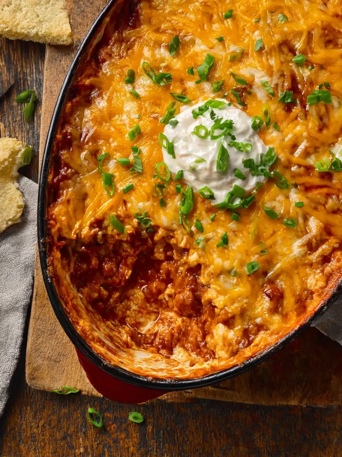 Ultimate Cream Cheese Chili Dip for Your Game Day Parties Cream Cheese Chili Dip
