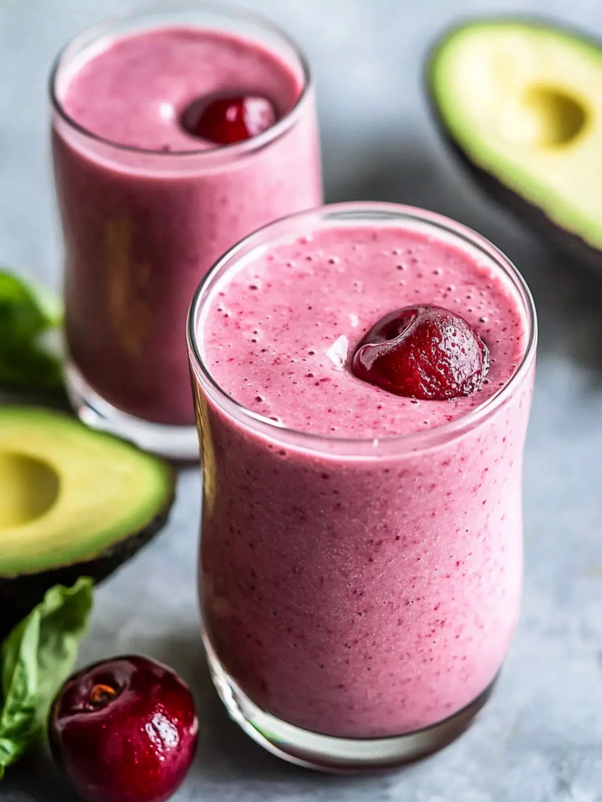 Delicious Cherry Avocado Smoothie for a Quick Energy Boost Cherry Avocado Smoothie