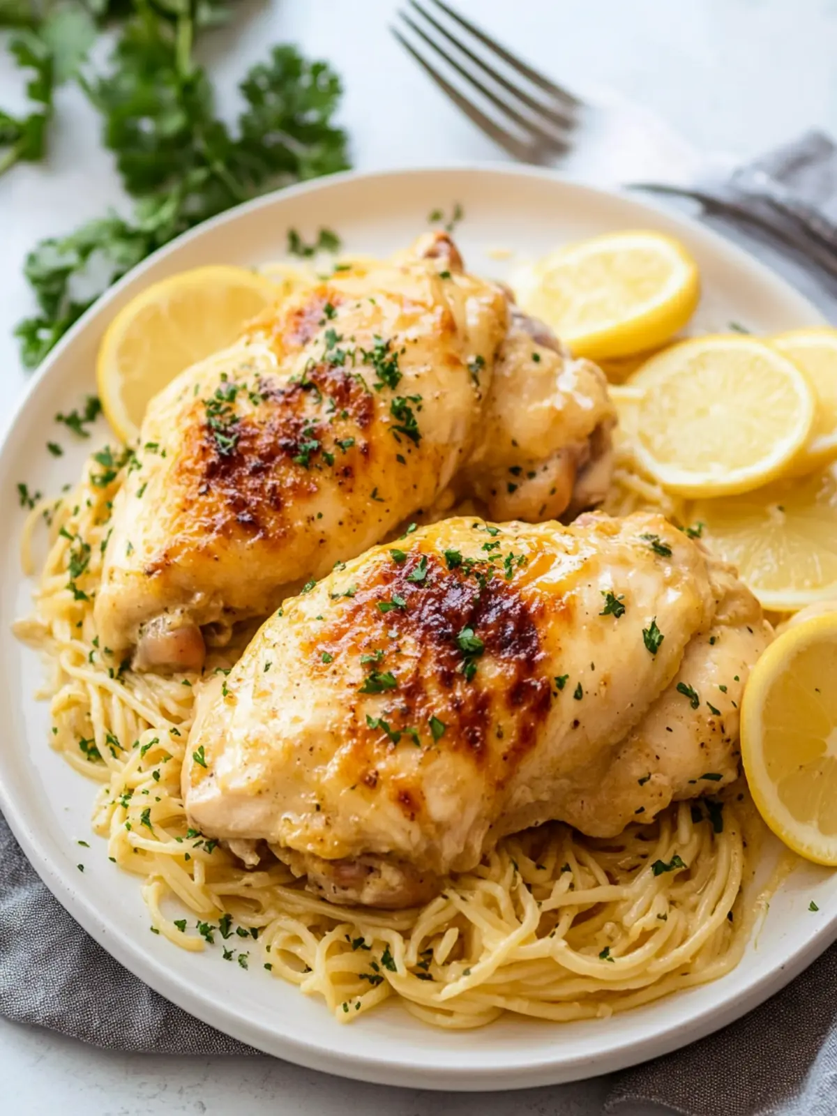 Savory Crockpot Angel Chicken Over Creamy Pasta Delight Crockpot Angel Chicken