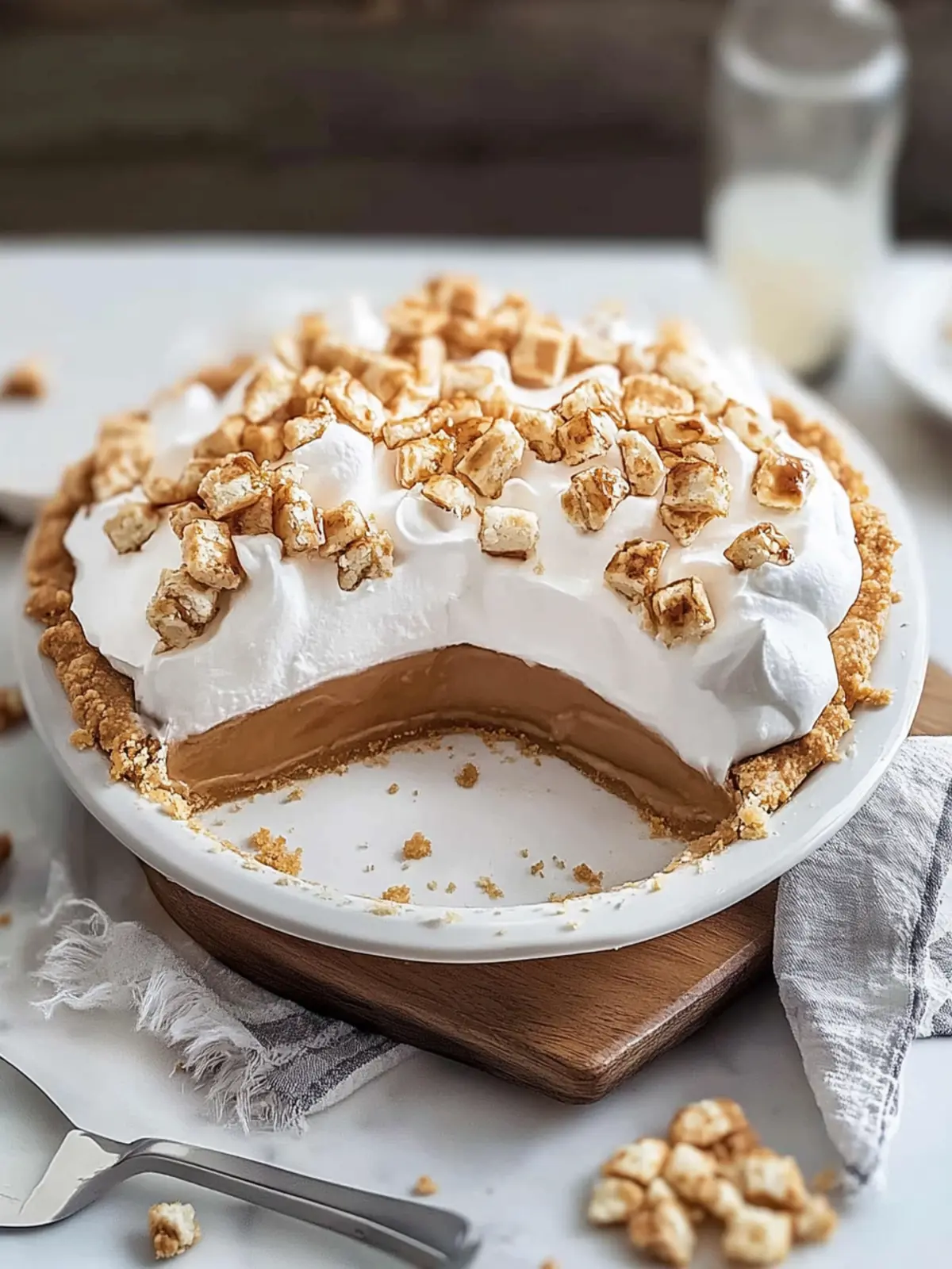 Irresistible Fluffernutter Pie: A Sweet Nostalgia Treat Fluffernutter Pie