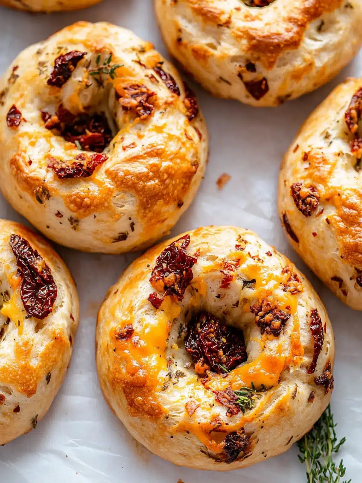 Sourdough Sun Dried Tomato Bagels with Herbs and Cheese Bliss Sourdough Sun Dried Tomato Bagels with Herbs and Cheese