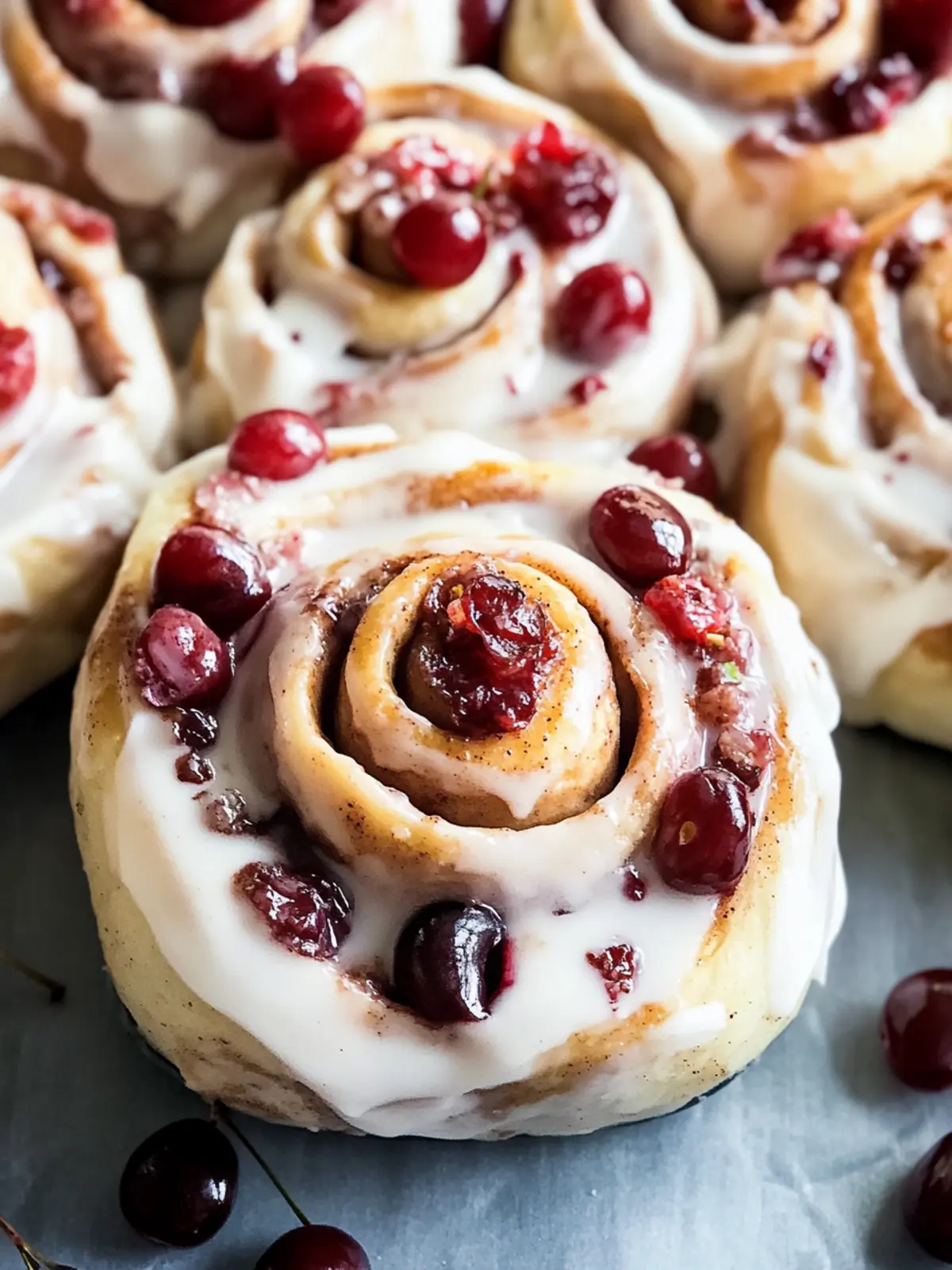 Cherry Cinnamon Rolls That Will Brighten Your Morning Cherry Cinnamon Rolls