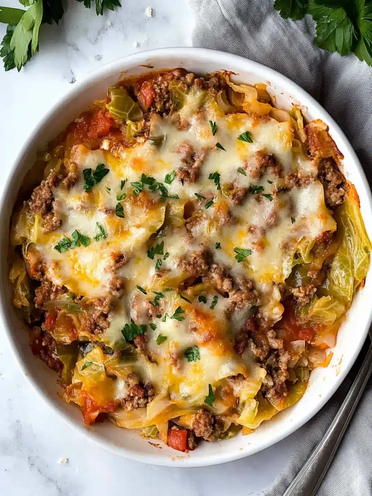Tasty Low Carb Unstuffed Cabbage Casserole Recipe You’ll Love Low Carb Unstuffed Cabbage Casserole Recipe