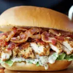 Irresistibly Crunchy Chopped Chicken Bacon Ranch Sandwich Chopped Chicken Bacon Ranch Sandwich
