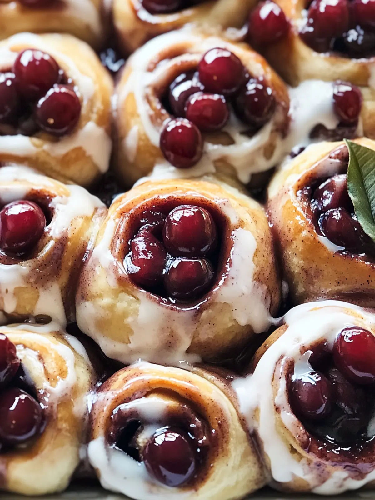 Cherry Cinnamon Rolls That Will Brighten Your Morning Cherry Cinnamon Rolls