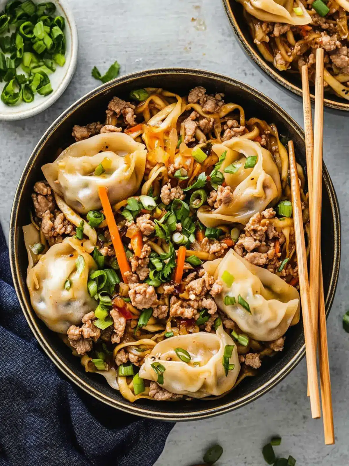 Savor Potsticker Noodle Bowls in Just 15 Minutes! Potsticker Noodle Bowls
