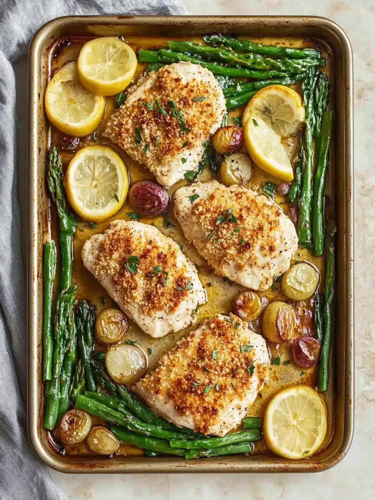 Delicious Parmesan Crusted Chicken Sheet Pan Dinner Made Easy Parmesan Crusted Chicken Sheet Pan Dinner