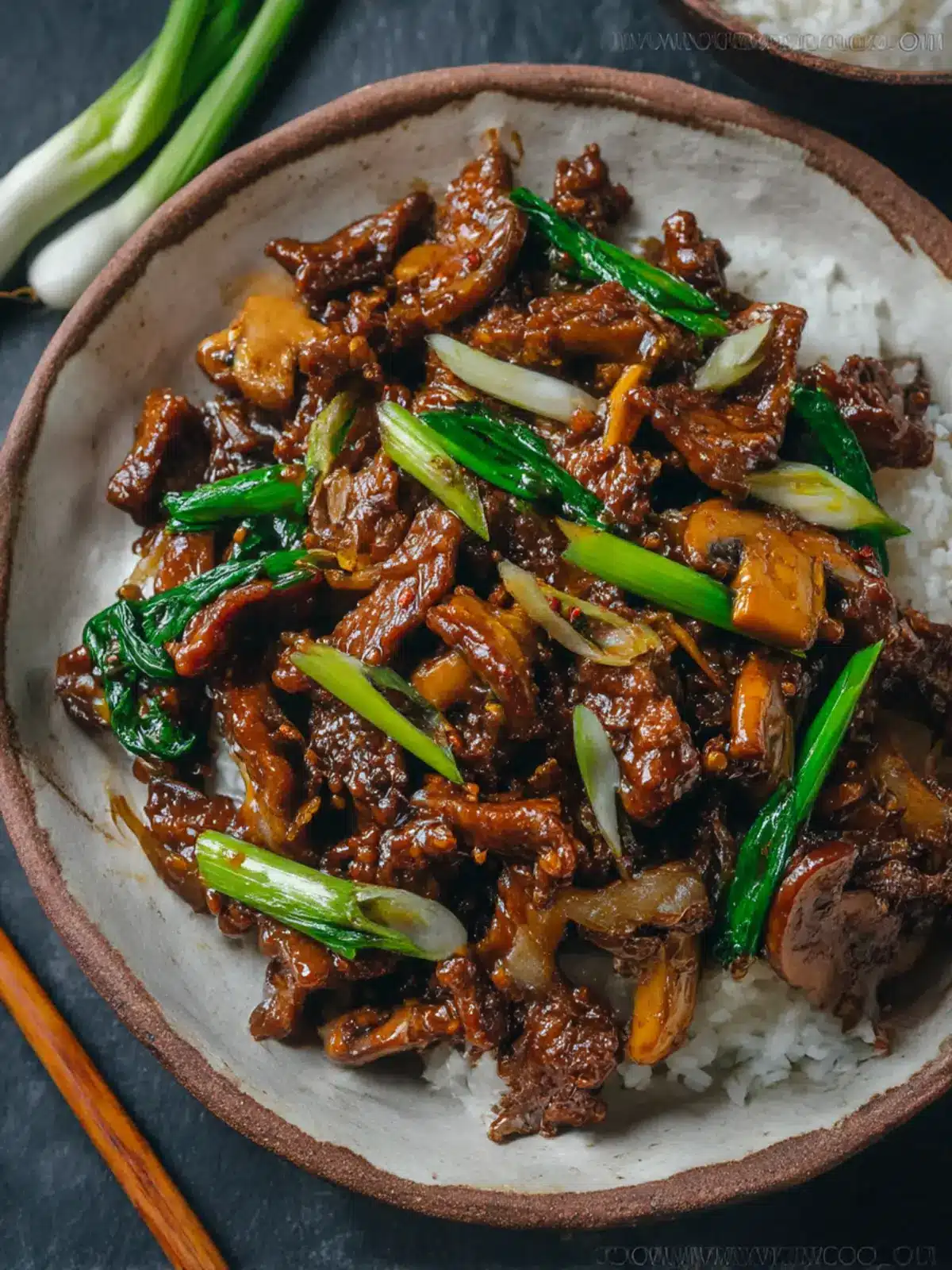 Savory Vegan Mongolian Beef and Mushrooms You’ll Love Vegan Mongolian Beef and Mushrooms