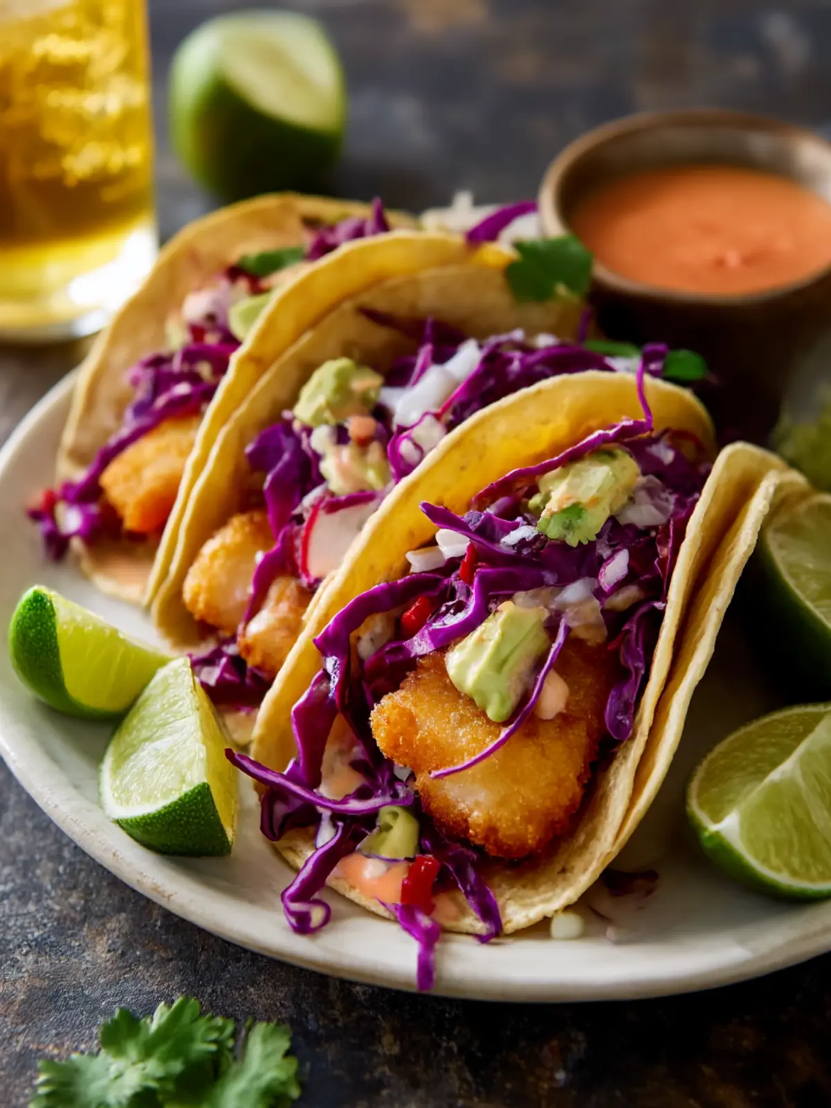 Baja Fish Tacos: Crispy, Fresh, and Bursting with Flavor! Baja Fish Tacos