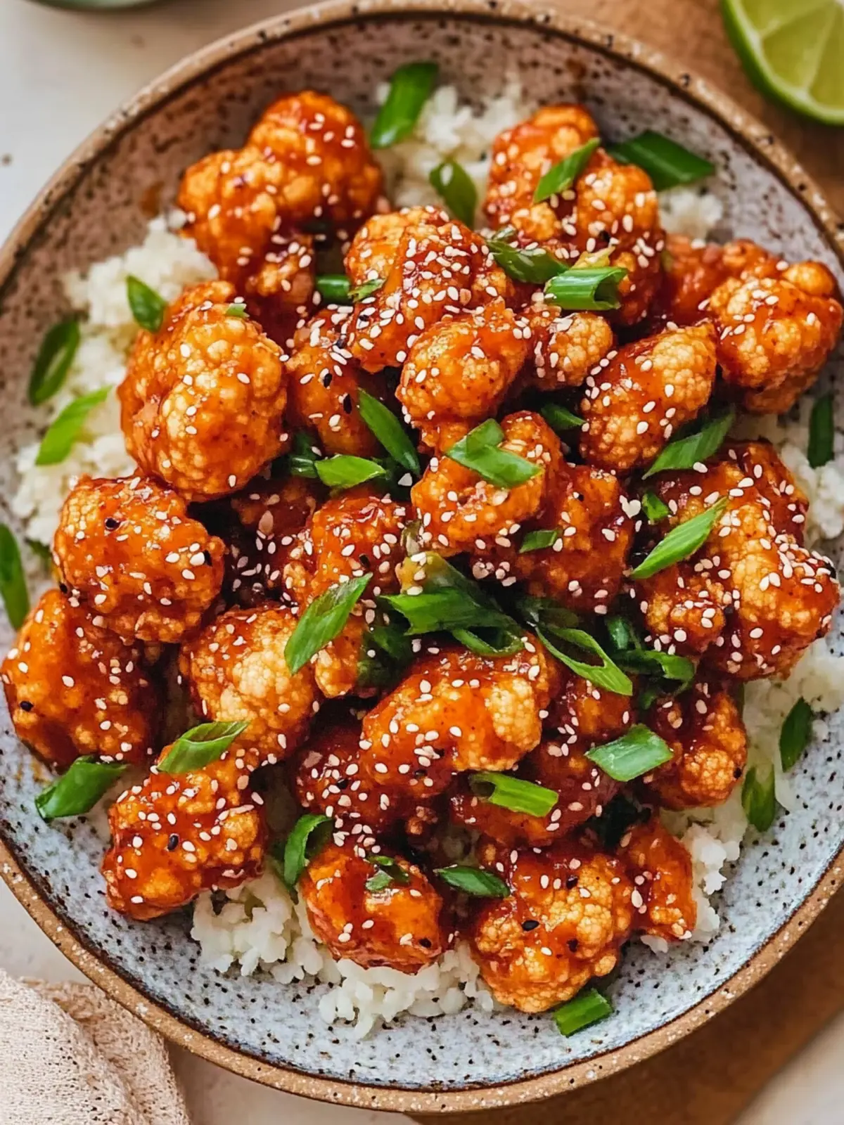 Savor Every Bite of Korean Gochujang Cauliflower Delight Korean Gochujang Cauliflower