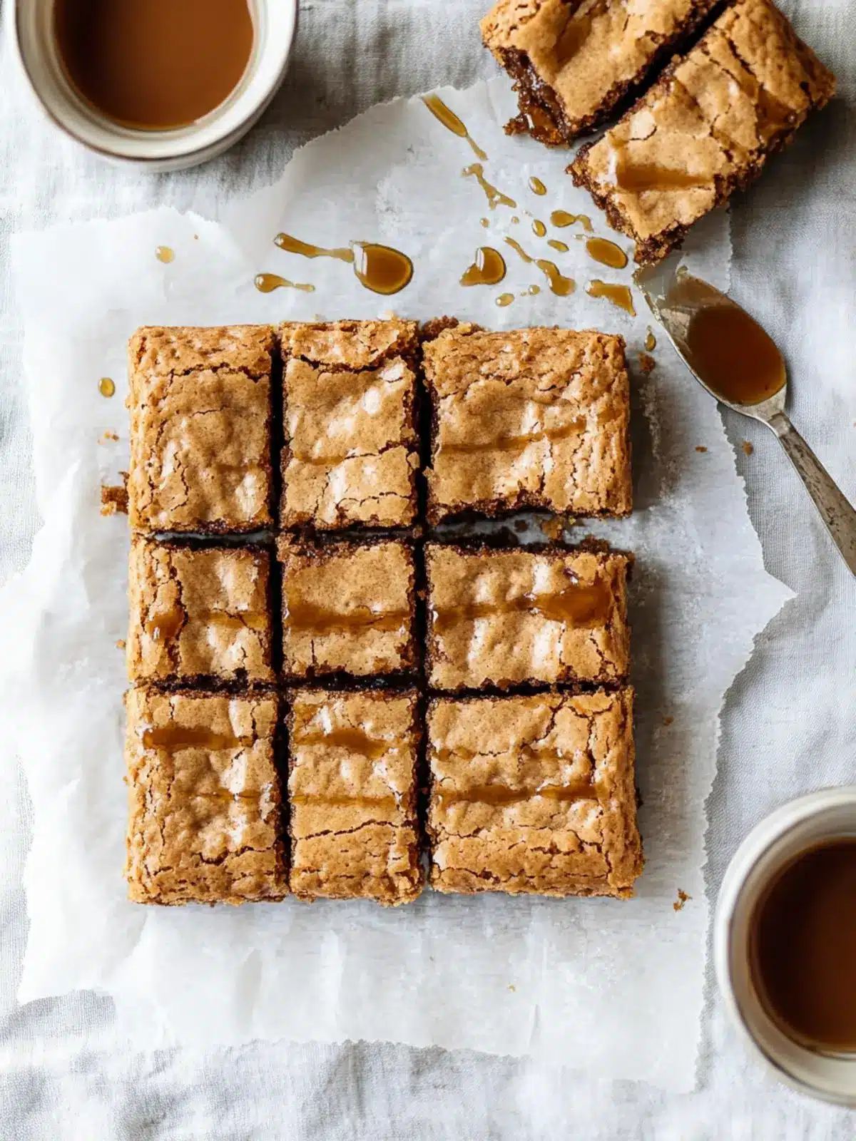 Indulge in Dirty Chai Blondies for a Flavorful Twist! Dirty Chai Blondies
