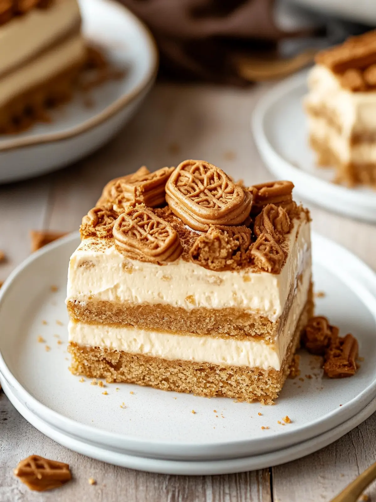 Decadent Biscoff Icebox Cake: A No-Bake Delight! Biscoff Icebox Cake