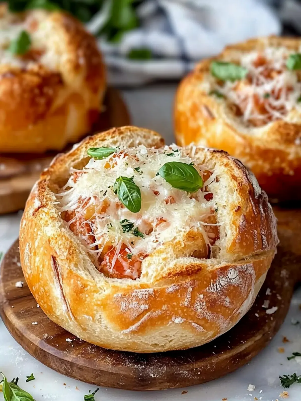 Delicious Italian Bread Bowls Perfect for Your Favorite Soups Italian Bread Bowls