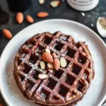 Irresistible Chocolate Oat Almond Waffles for Breakfast Bliss Chocolate Oat Almond Waffles