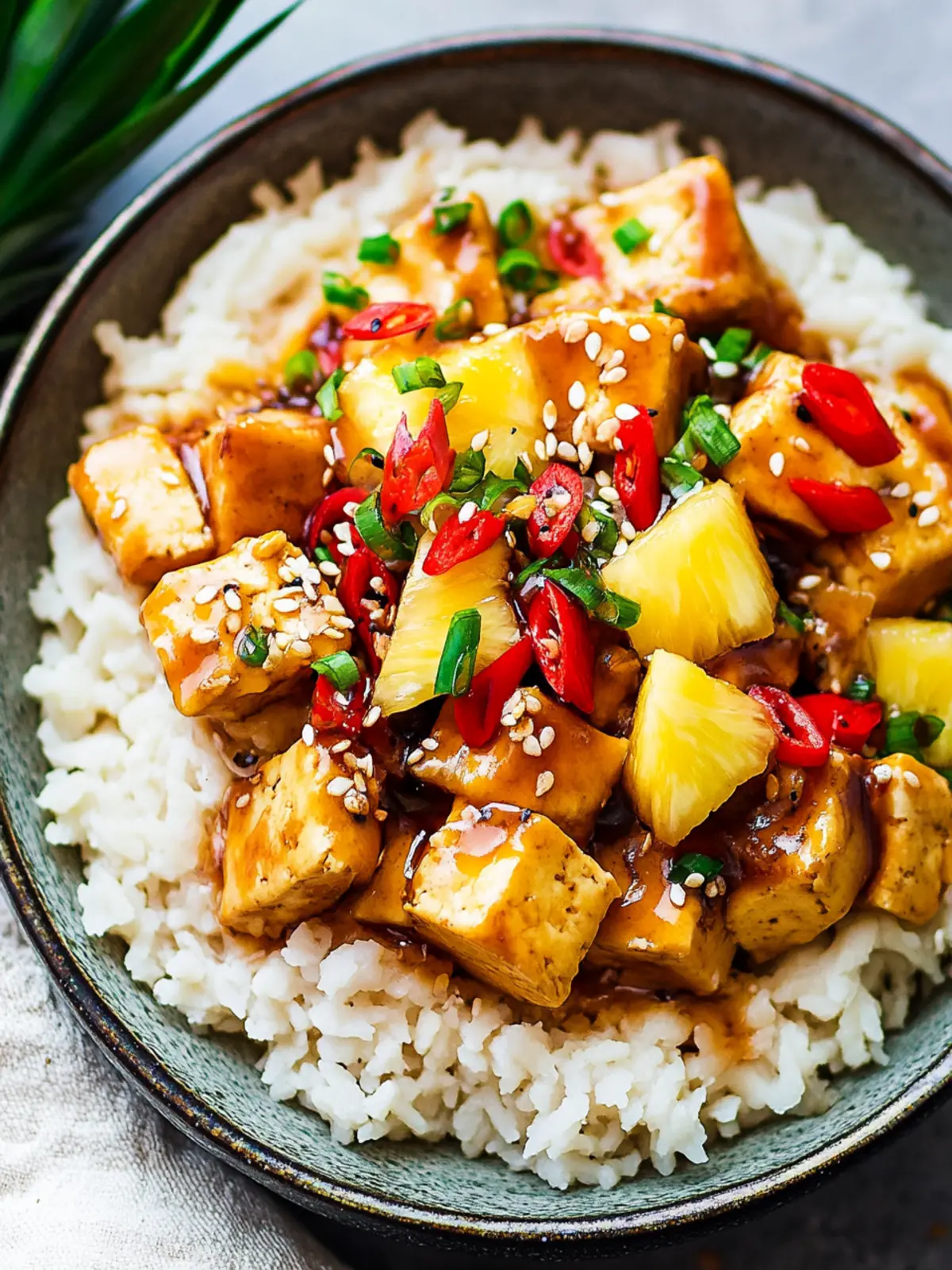 Irresistible Pineapple Teriyaki Tofu for Flavor Lovers Pineapple Teriyaki Tofu
