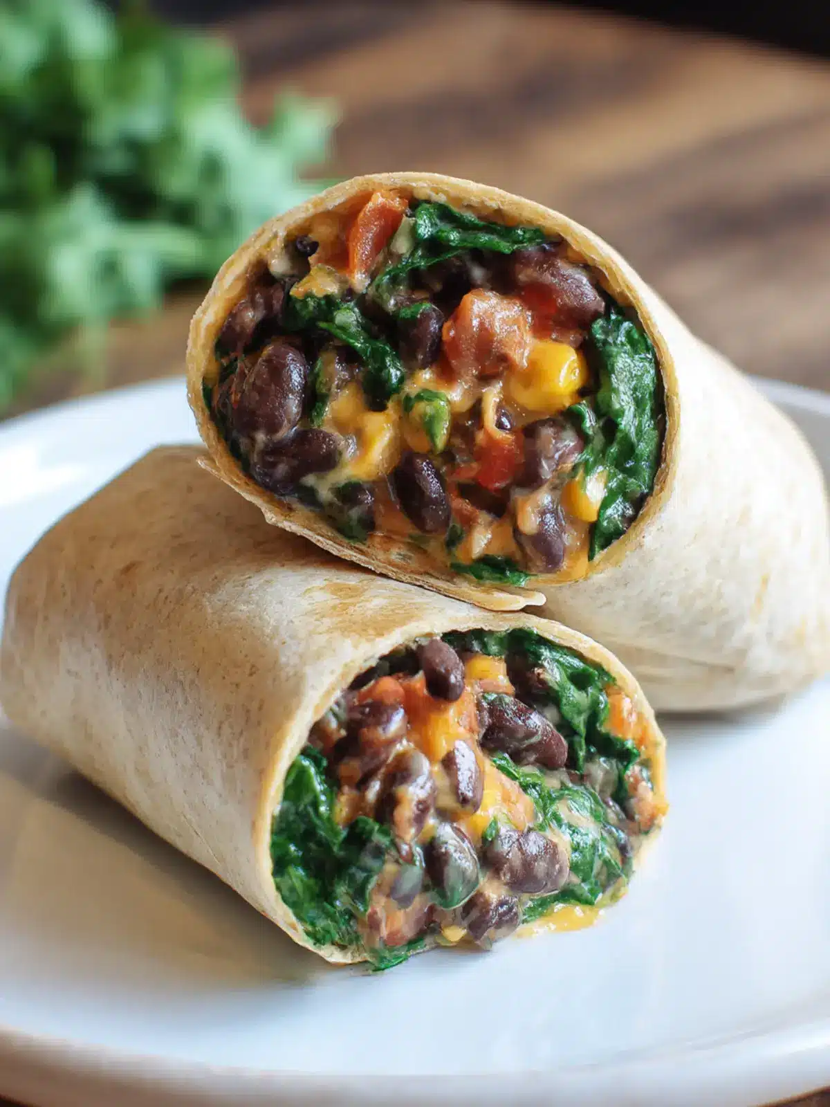 Savor Delectable Black Bean and Spinach Burritos at Home Black Bean and Spinach Burritos