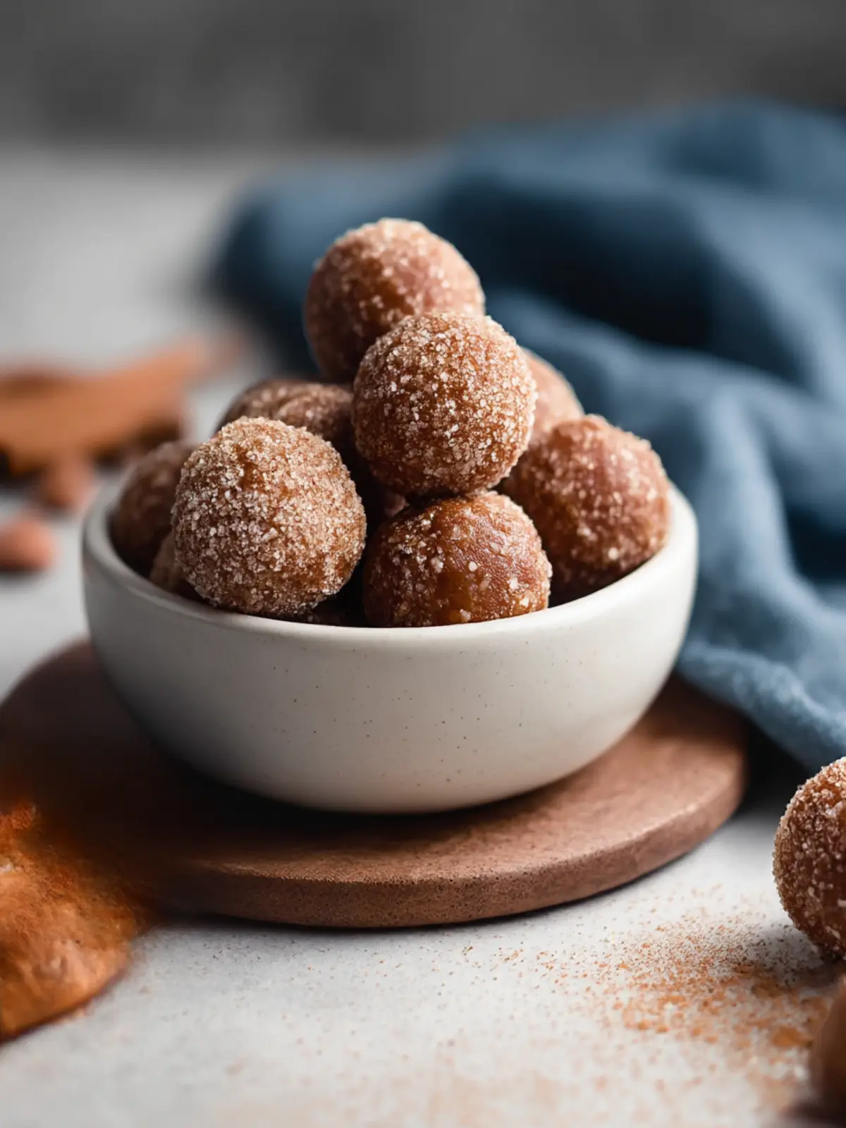 Delicious Vegan Snickerdoodle Energy Balls for a Healthy Boost Vegan Snickerdoodle Energy Balls