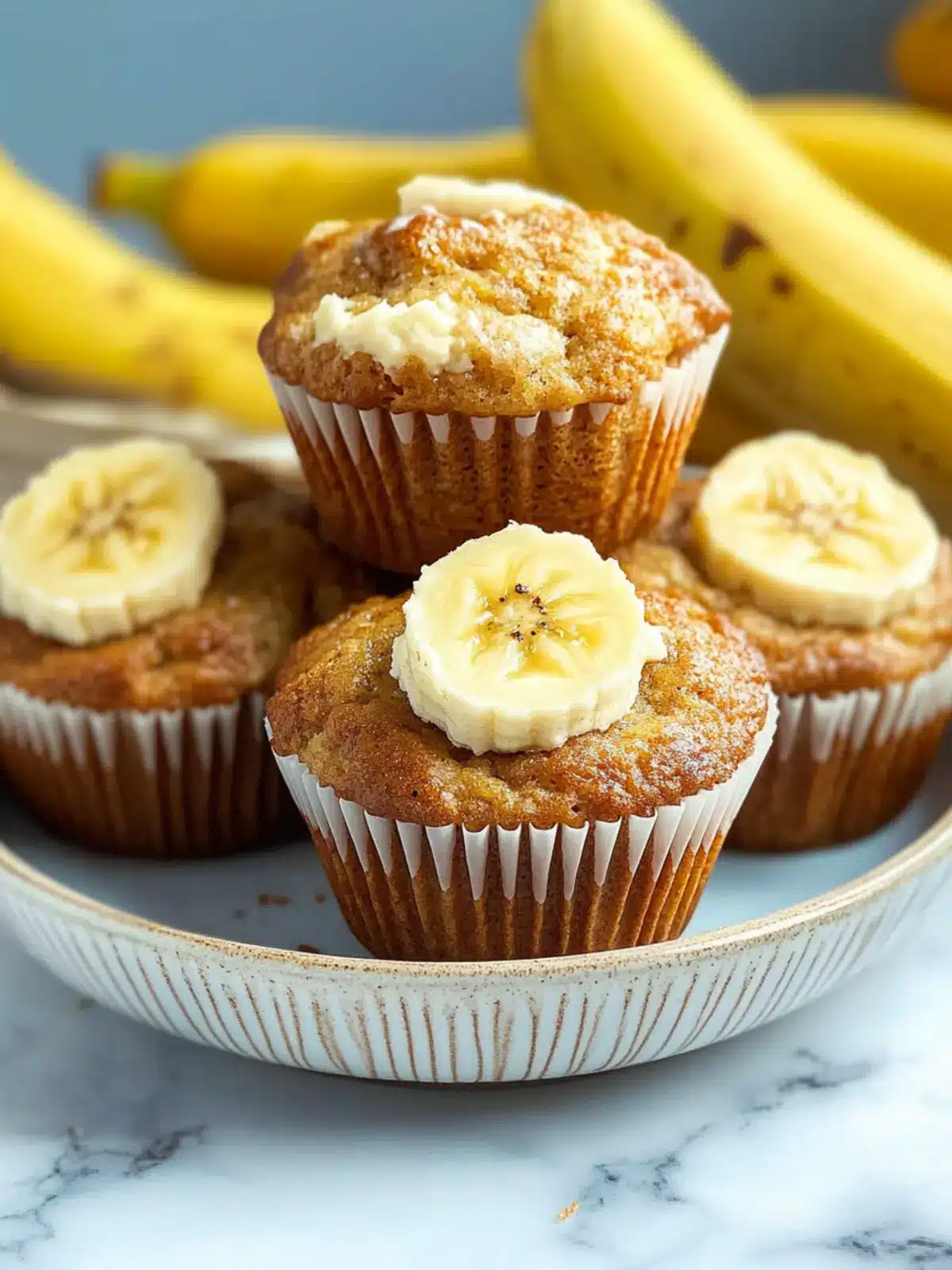 Decadent Banana Cream Cheese Muffins That You'll Love Banana Cream Cheese Muffins