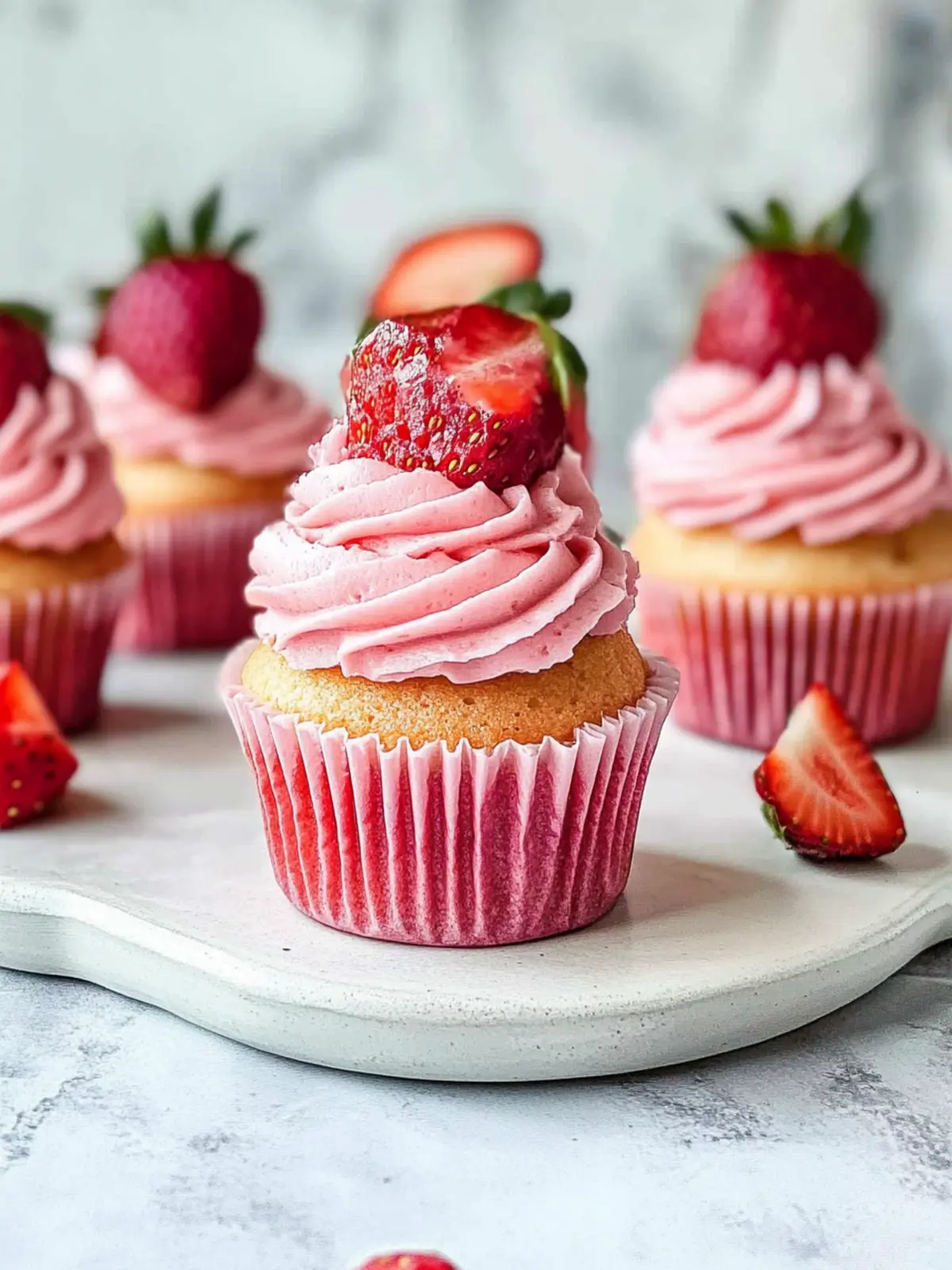 Deliciously Moist Vegan Strawberry Cupcakes That Impress Vegan Strawberry Cupcakes