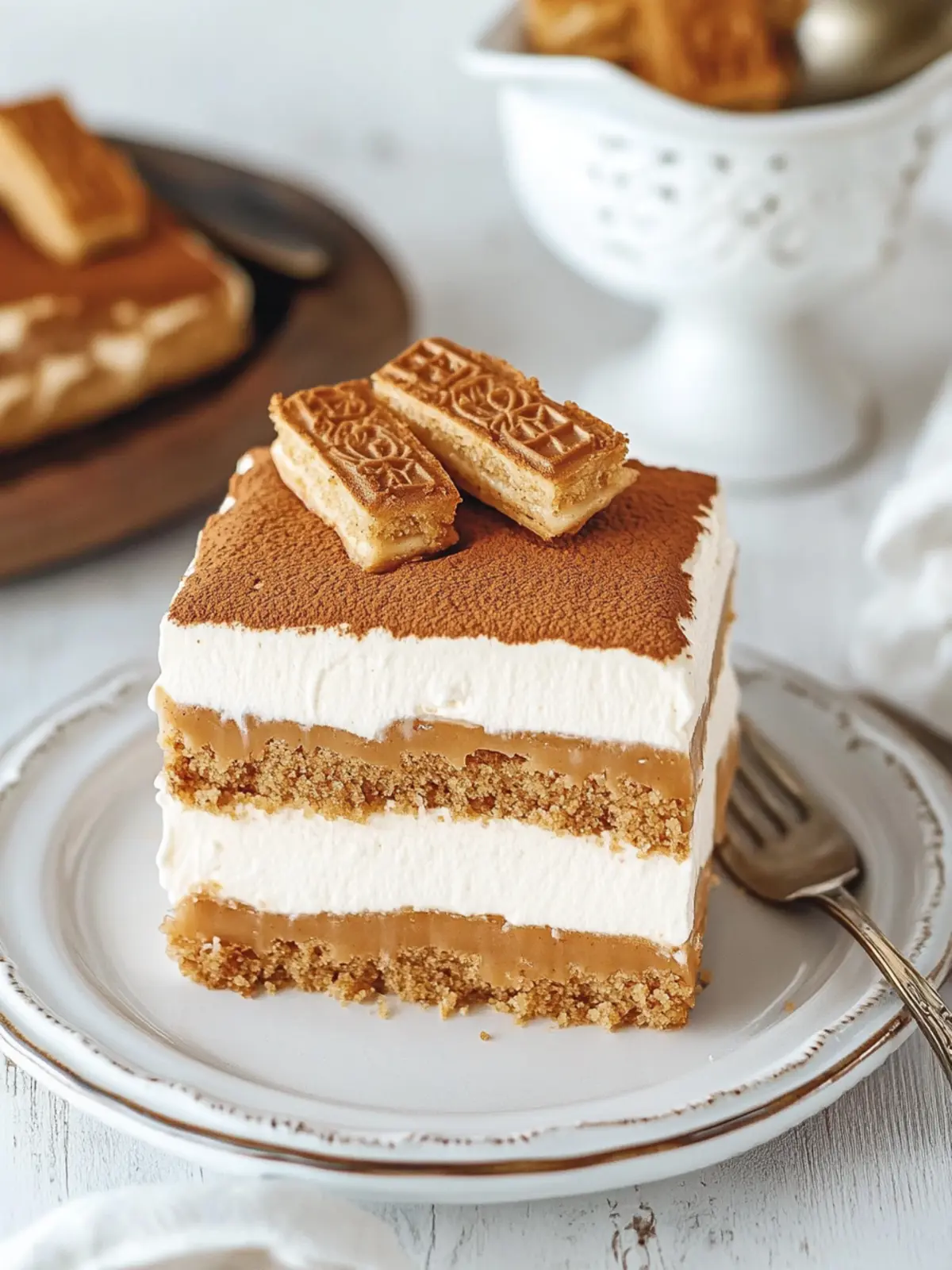 Decadent Biscoff Icebox Cake: A No-Bake Delight! Biscoff Icebox Cake