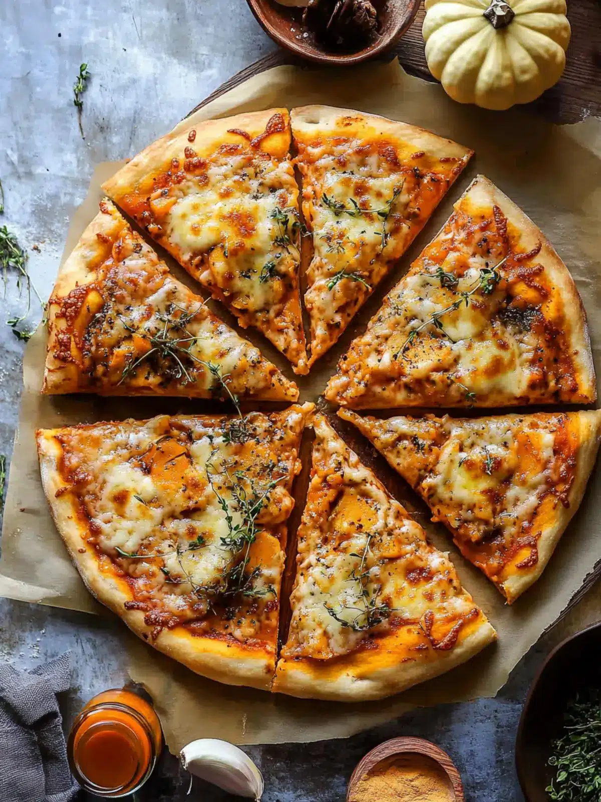 Savory Pumpkin and Gouda Pizza for Cozy Nights In Pumpkin and Gouda Pizza