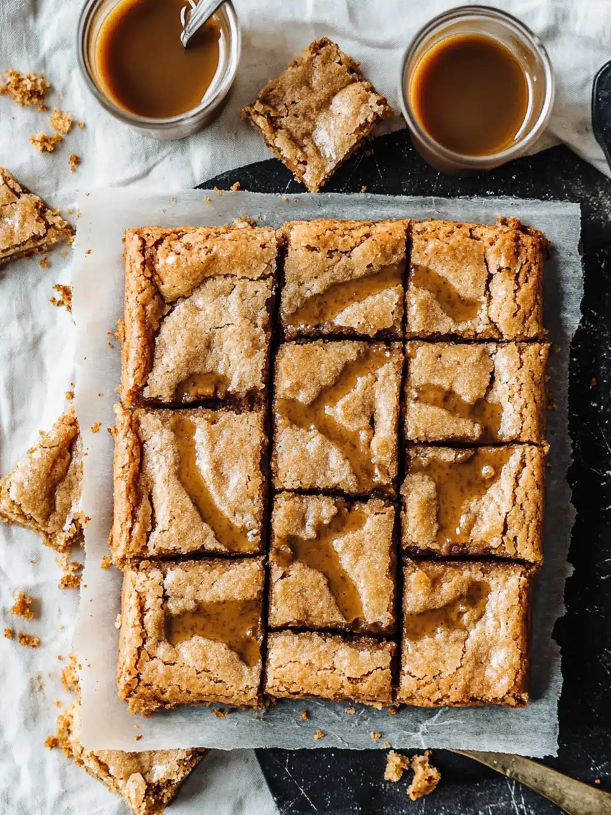 Indulge in Dirty Chai Blondies for a Flavorful Twist! Dirty Chai Blondies