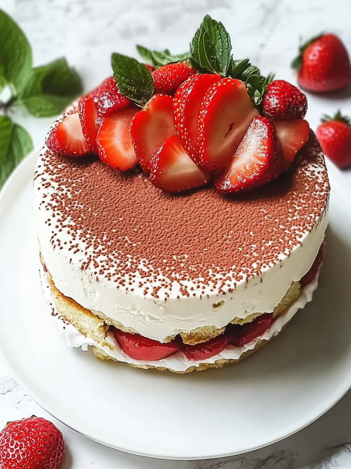Delicious Strawberry Tiramisu That Will Wow Your Guests Strawberry Tiramisu