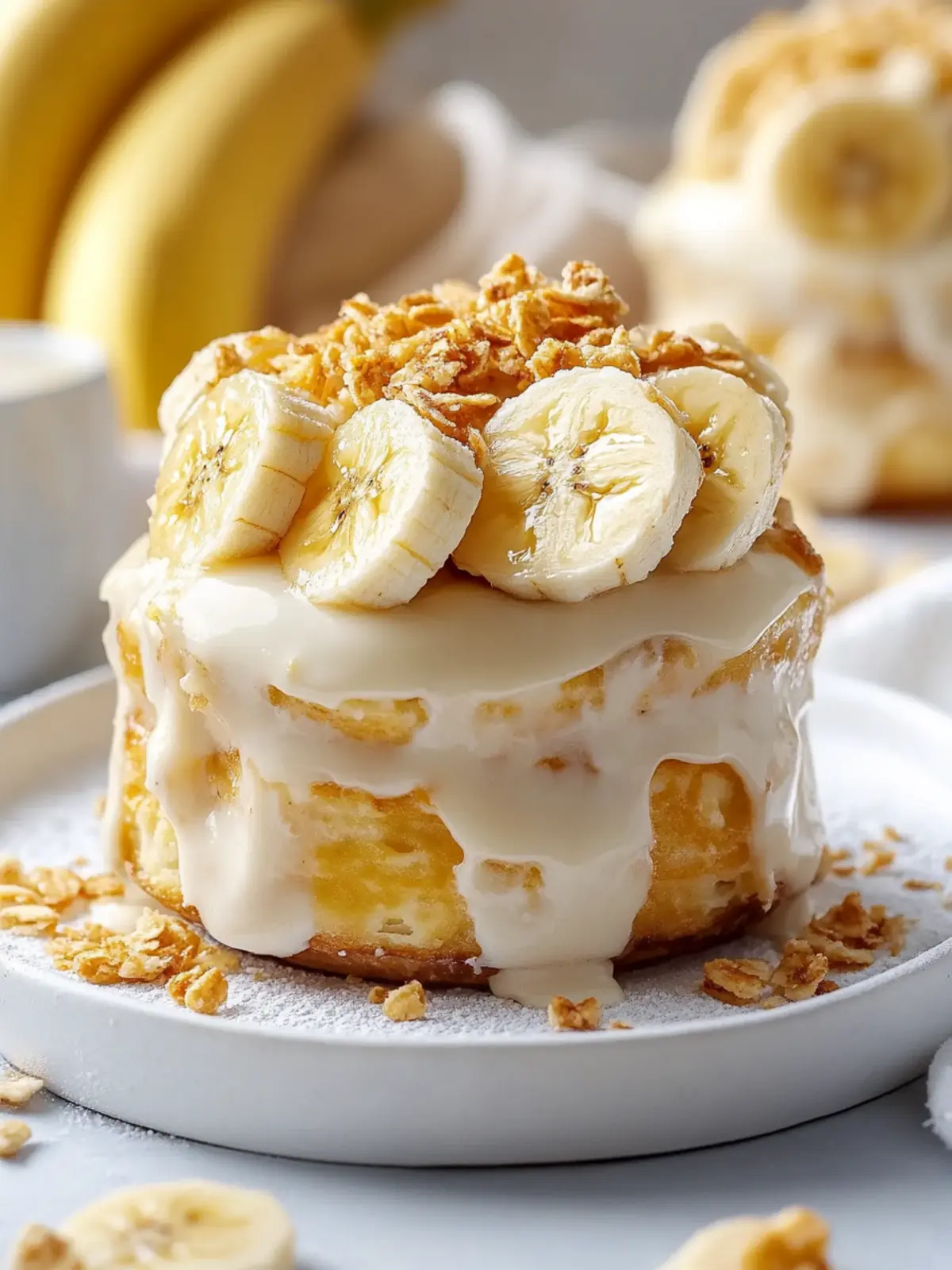 Deliciously Comforting Banana Pudding Rolls for Sweet Moments Banana Pudding Rolls