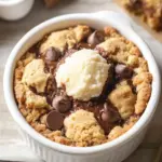 Decadent Caramel Chocolate Chip Cookie Cobbler Delight Caramel Chocolate Chip Cookie Cobbler