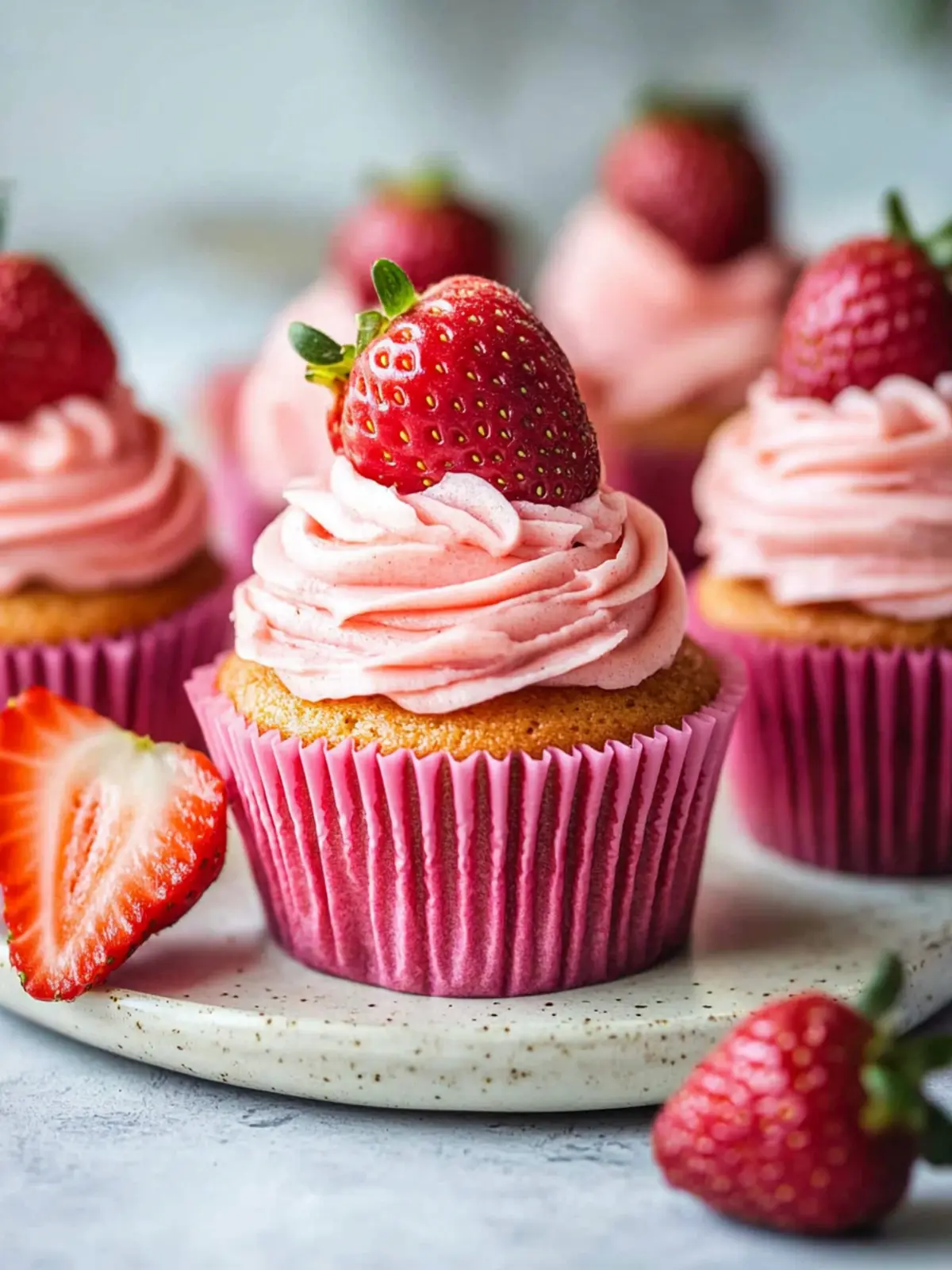 Deliciously Moist Vegan Strawberry Cupcakes That Impress Vegan Strawberry Cupcakes