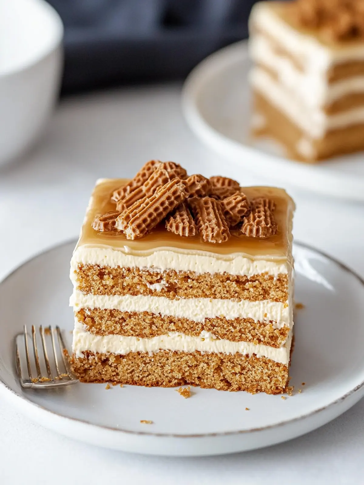 Decadent Biscoff Icebox Cake: A No-Bake Delight! Biscoff Icebox Cake