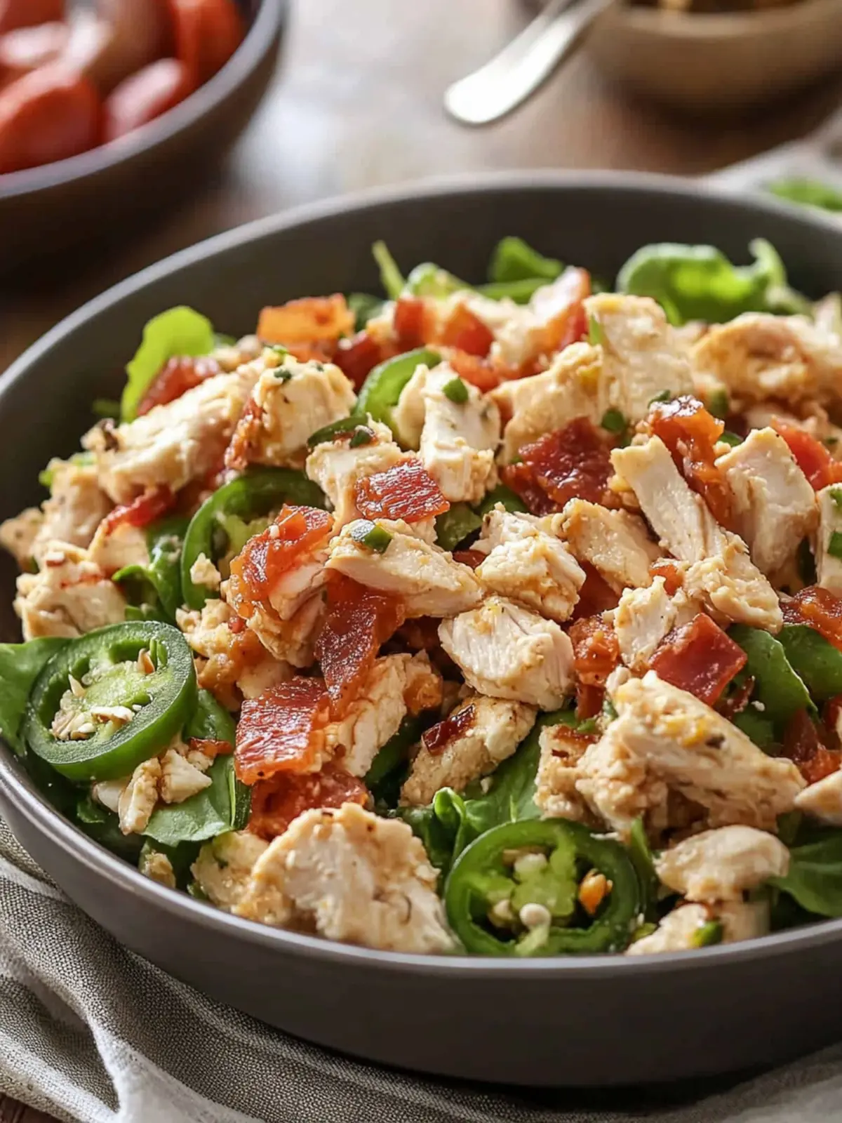 Delicious Jalapeño Popper Chicken Salad You’ll Crave Daily Jalapeño Popper Chicken Salad