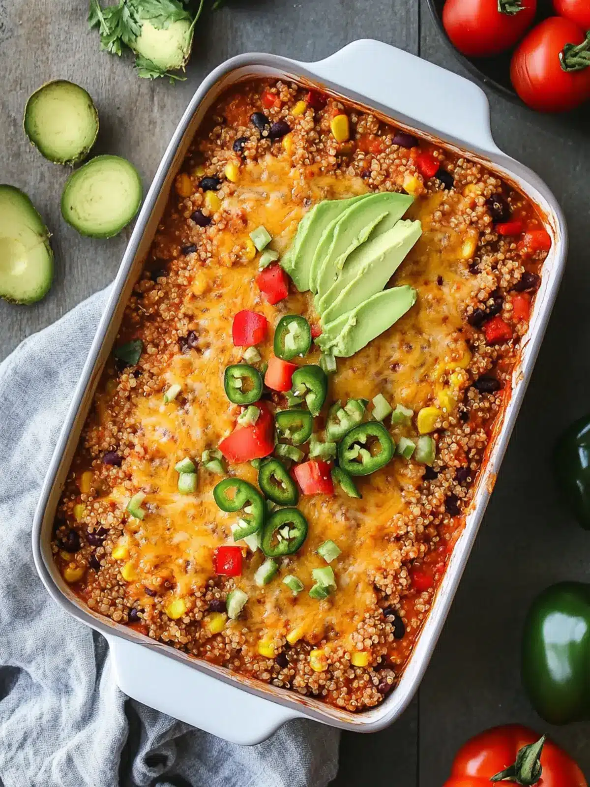Satisfy Your Cravings with Quinoa Enchilada Casserole Quinoa Enchilada Casserole